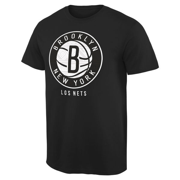 NBA Men Brooklyn Nets Noches Enebea TShirt Black->->Sports Accessory
